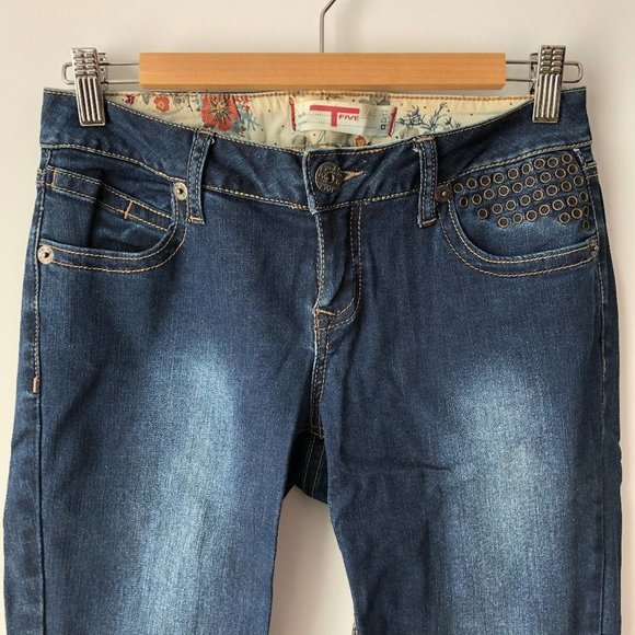 Dark Blue Skinny Jeans - Picture 4 of 9